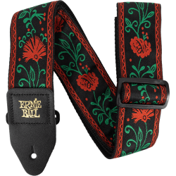 Sangle guitare Ernie Ball Jacquard Western Rose 5361