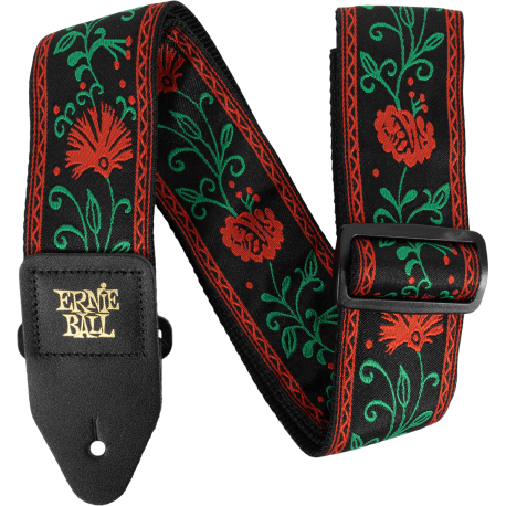 Sangle guitare Ernie Ball Jacquard Western Rose 5361