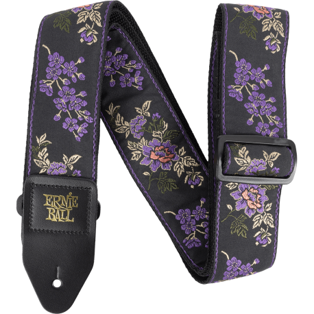 Sangle Ernie Ball Jacquard Lavender Blossom