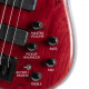 Basse électrique Cort Artisan B4E Bordeaux open pores
