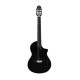 Guitare électro nylon Martinez Hispania Black GT + housse