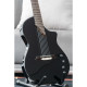 Guitare électro nylon Martinez Hispania Black GT + housse