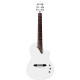 Guitare électro nylon Martinez Hispania White GT + housse