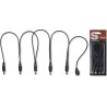 Cable alimentation arraignée pour 5 pédales 9 volts