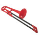 Trombone en ABS pBone mini rouge