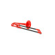 Trombone en ABS pBone mini rouge