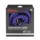 Cable Jack torsadé Kirlin Premium Coil violet 10 m