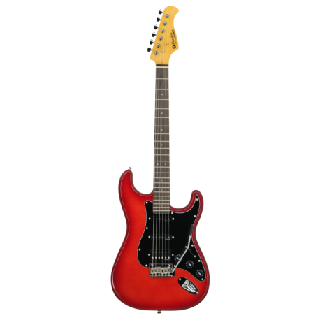 Guitare Prodipe ST93 Alder Trans Red