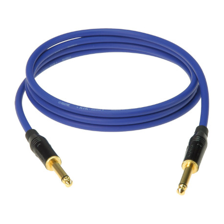 Cable Jack Klotz Kik 3 metres bleu