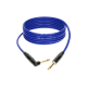 Cable Jack coudé vers Jack droit Klotz KIK 6 metres bleu