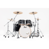 Batterie Pearl Professional Maple Rock 22" 4 fûts - Matte Caviar Black