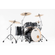 Batterie Pearl Professional Maple Rock 22" 4 fûts - Matte Caviar Black