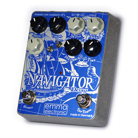Pédale guitare Emma Electronic Navigator Delay