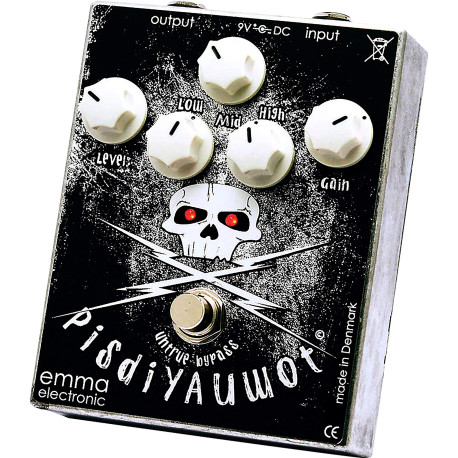 Pédale guitare Emma Electronic PisdiYAUwot distorsion