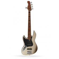 Basse gaucher SIRE Marcus Miller V5 5 cordes Champagne Gold Metallic