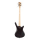 Basse gaucher Rockbass Corvette basic 5 Fretless satin noire