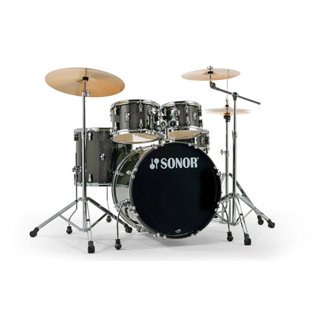 Batterie Sonor AQX studio set Midnight Sparkle