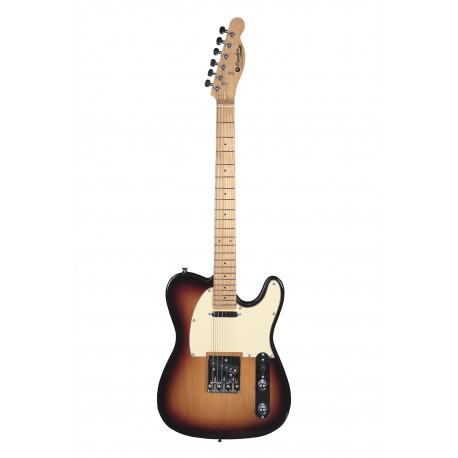Guitare électrique Prodipe TC80MA sunburst