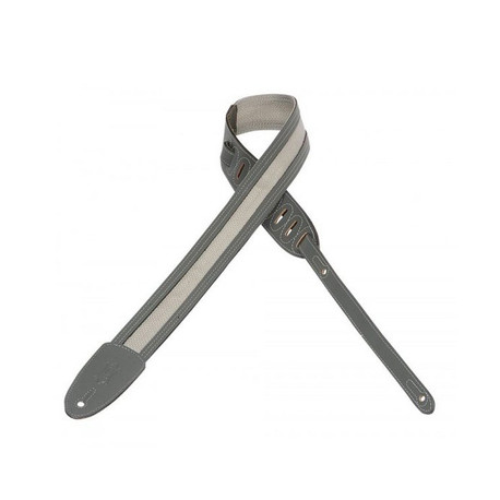Sangle Levy's 5 cm polypropylène & cuir - Grey