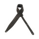 Sangle Levy's 6,4 cm cuir relief - Black
