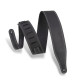 Sangle Levy's 6 cm cuir avec surpiqûres - Black