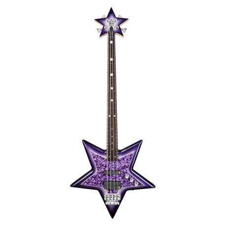 Basse signature Bootsy Collins Rockbass Space Bass - Purple Bootsy