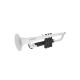 Trompette ABS blanche Ptrumpet