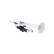 Trompette ABS blanche Ptrumpet