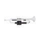 Trompette ABS blanche Ptrumpet