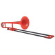 Trombone d'étude en ABS Pbone rouge
