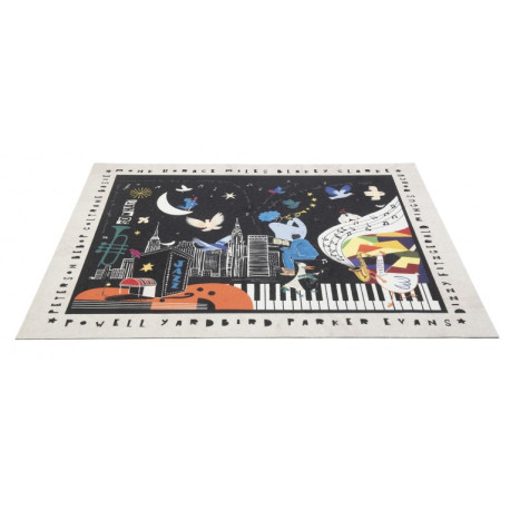 Tapis spécial ampli ou pédalboard Drum n' Base Jazz Night