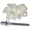 20 rondelles nylon blanches Danmar pour tirants