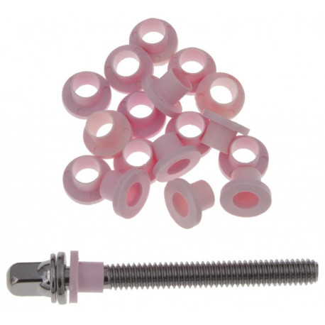 20 rondelles nylon roses Danmar pour tirants