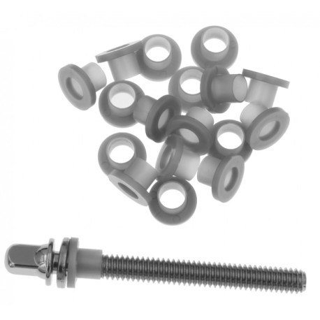 20 rondelles nylon grises Danmar pour tirants