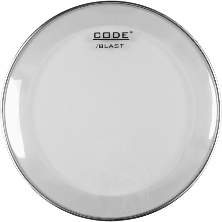 Peau de grosse caisse Code Blast 18" clear