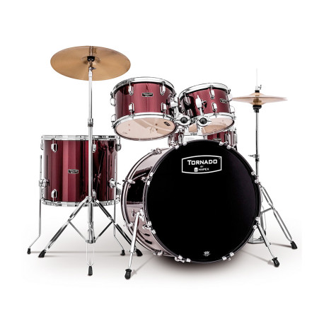 Batterie Mapex Tornado 20 Bordeaux