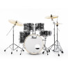 Batterie Pearl Export Fusion 20" 5 fûts - Graphite Silver Twist