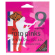 Cordes électriques Rotosound Roto Pinks 9-42