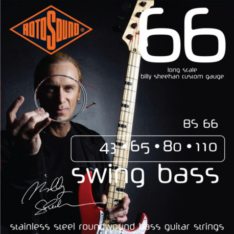 Cordes de basse Rotosound Swing 66 Billy Sheehan