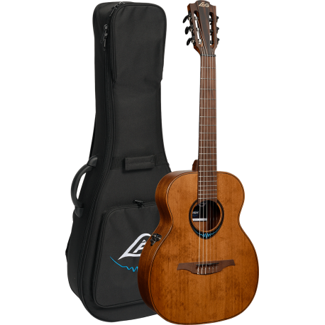 Smart guitare Lag Bluewave 1 Travel nylon Brown