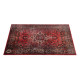 Tapis de batterie D&B 90cm x 1.30m Vintage Persian red