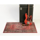Tapis de batterie D&B 90cm x 1.30m Vintage Persian red