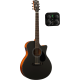 Guitare Kepma Plytone EACE-K10 grand auditorium Black