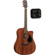 Guitare Kepma Plytone EDCE-K10 Dreadnought Walnut