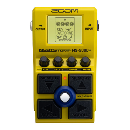 Pédale multi stomp Zoom MS-200D+