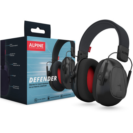 Casque anti-bruit Alpine DEFENDER