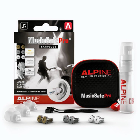 Protections Alpine Music Safe Pro transparentes