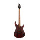 Guitare Cort KX300 ETCHED NOIR ROUGE