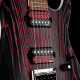 Guitare Cort KX300 ETCHED NOIR ROUGE