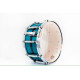 Caisse claire Pearl Master Maple Pure 14x6.5" Custom Aqua Turquoise Stripe